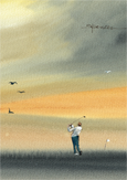 The Golfer by Jim Spencer