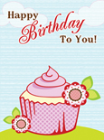 Happy Birthday Cupcake