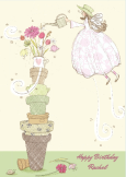 Birthday Flower Pots