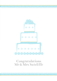 Wedding Cake Congrats
