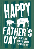 Fathers Day Elephants