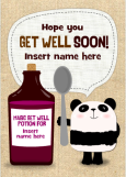 Get Well Soon Panda