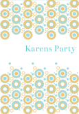 Circles Party Invite