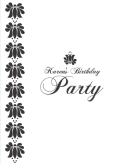 Glam Party Invite