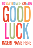 Big Good Luck