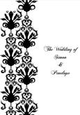  Monochrome Invite