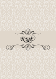 Monogram Invitation