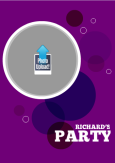 Purple Circles Invite